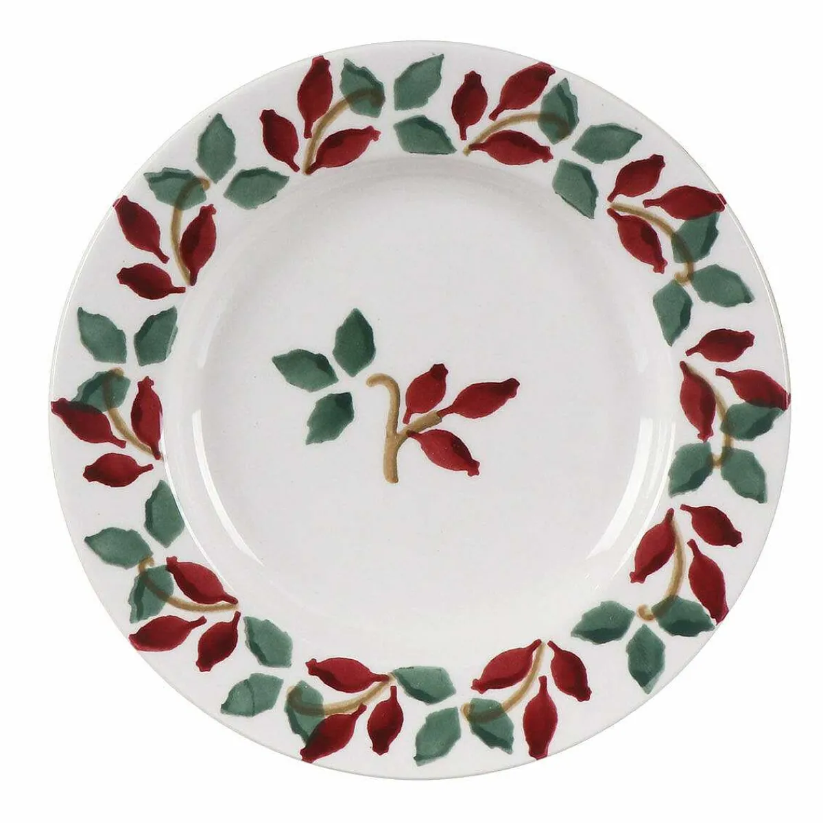 Folk Rosehip 6 1/2 Inch Plate>Emma Bridgewater Cheap
