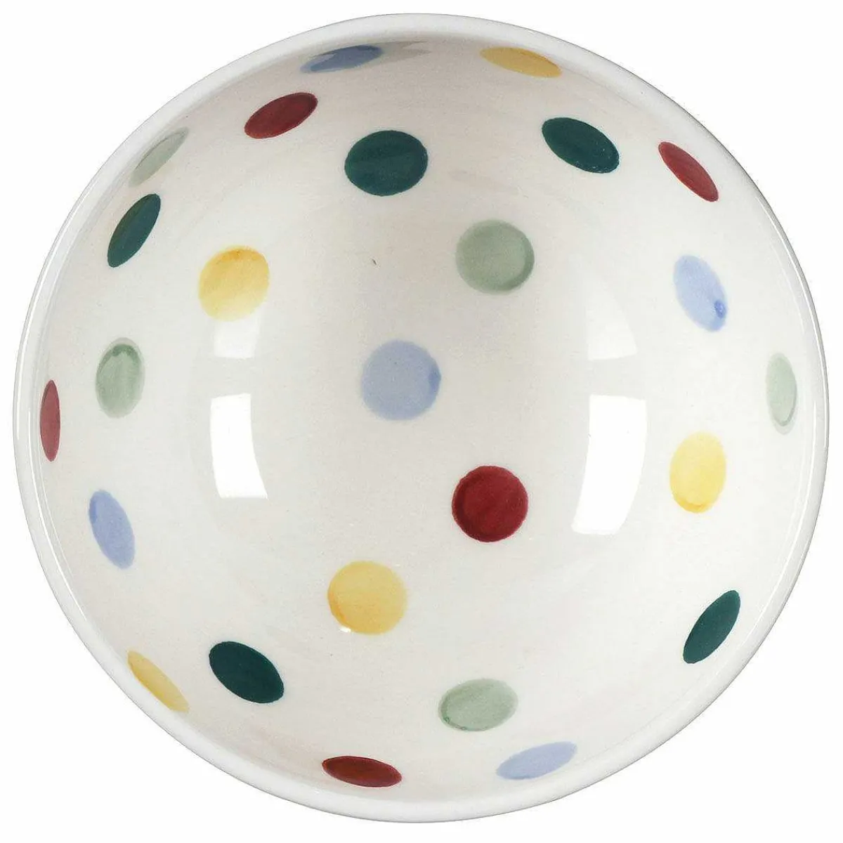 French Bowl In Polka Dot Design>Emma Bridgewater Store