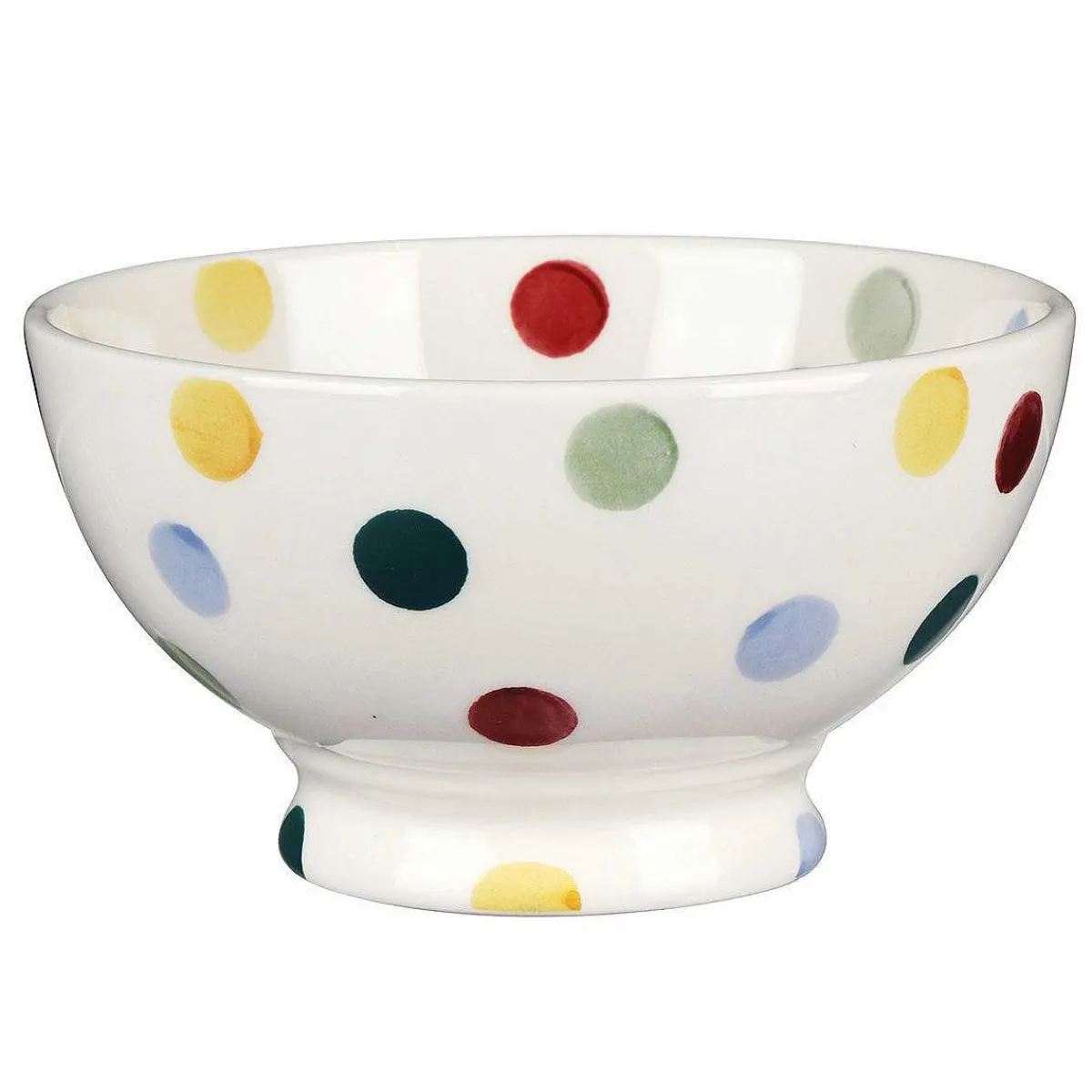 French Bowl In Polka Dot Design>Emma Bridgewater Store