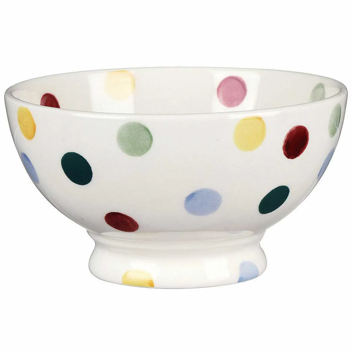 French Bowl In Polka Dot Design>Emma Bridgewater Store