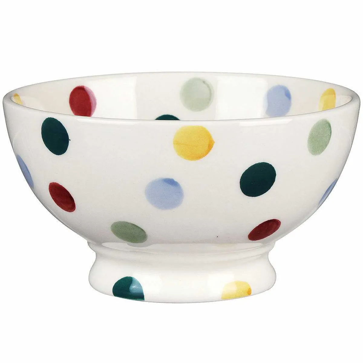 French Bowl In Polka Dot Design>Emma Bridgewater Store