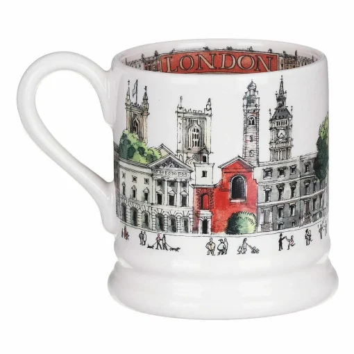 London Set Of 2 Half Pint Boxed Mugs>Emma Bridgewater Flash Sale
