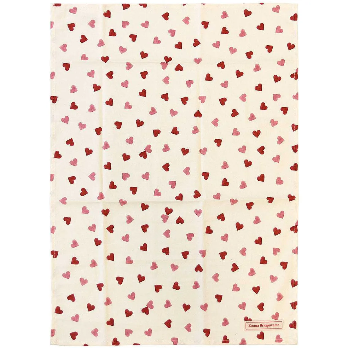 Pink Hearts Double Oven Glove & Tea Towel Set>Emma Bridgewater New
