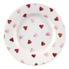 Pink Hearts 8 1/2 Inch Plate>Emma Bridgewater Best Sale