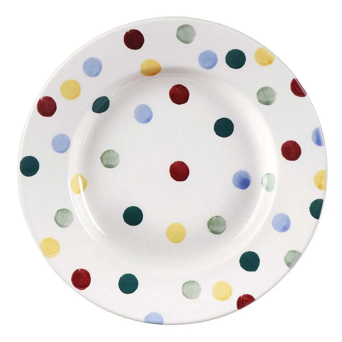 Polka Dot 8 1/2 Inch Plate>Emma Bridgewater Hot