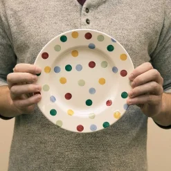 Polka Dot 8 1/2 Inch Plate>Emma Bridgewater Hot