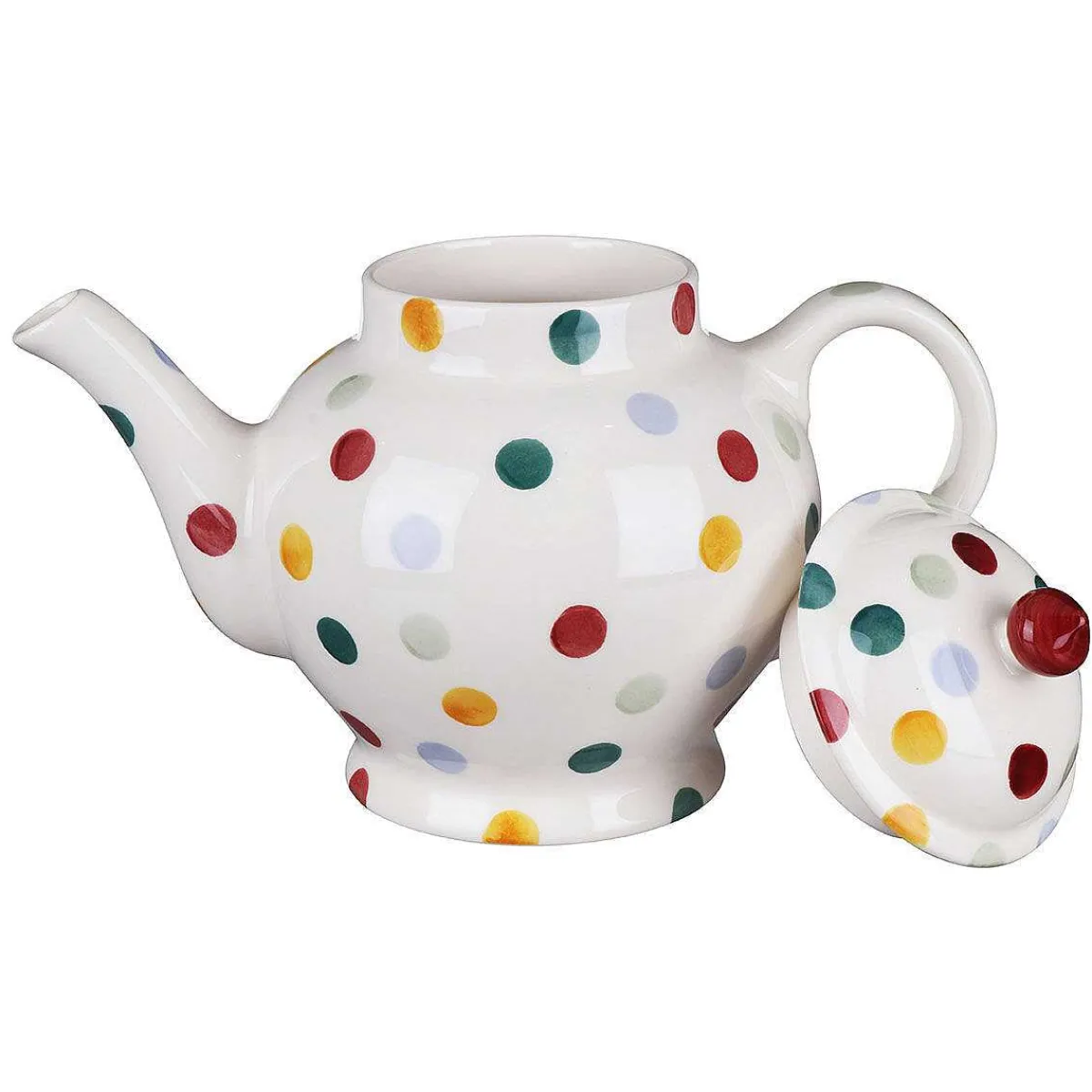 Polka Dot 4 Mug Teapot Boxed>Emma Bridgewater Cheap