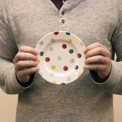Polka Dot 6 1/2 Inch Plate>Emma Bridgewater New