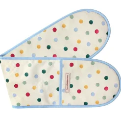 Polka Dot Double Oven Glove>Emma Bridgewater Online