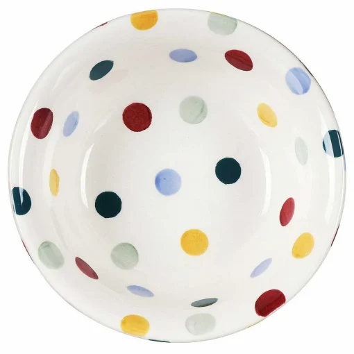 Polka Dot Cereal Bowl>Emma Bridgewater Sale