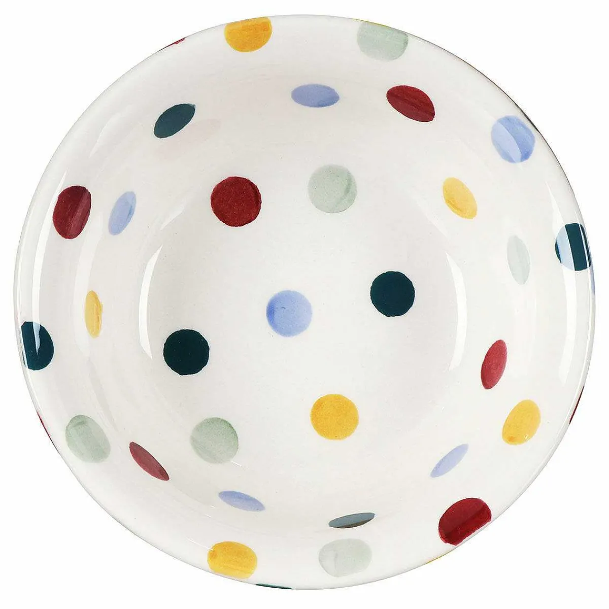 Polka Dot Cereal Bowl>Emma Bridgewater Sale