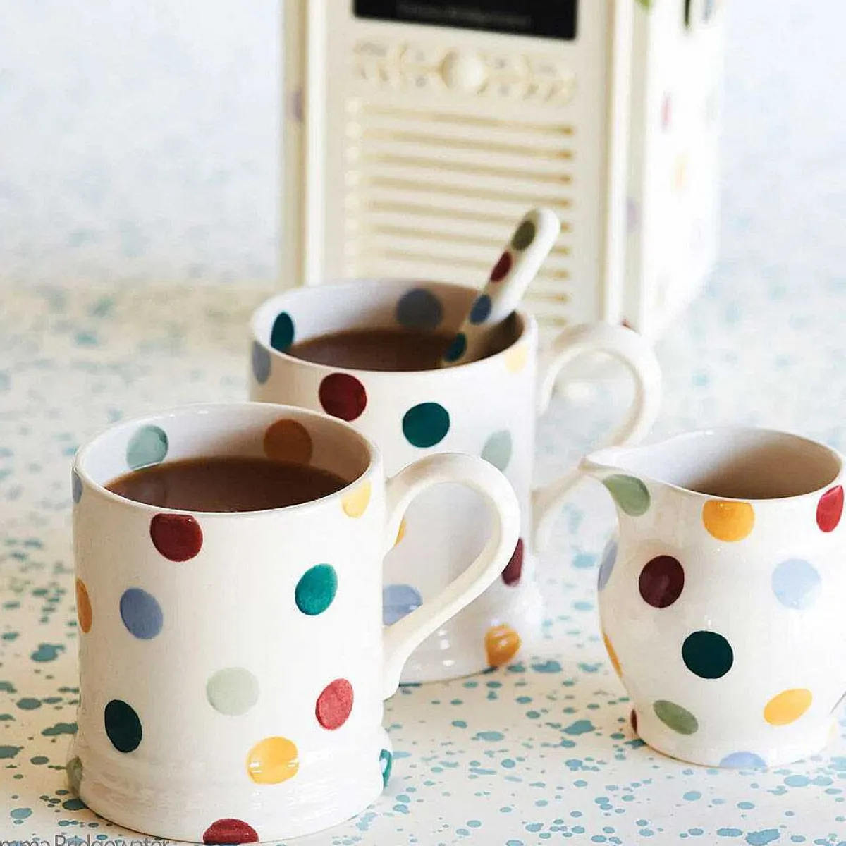 Polka Dot Half Pint Jug>Emma Bridgewater Outlet