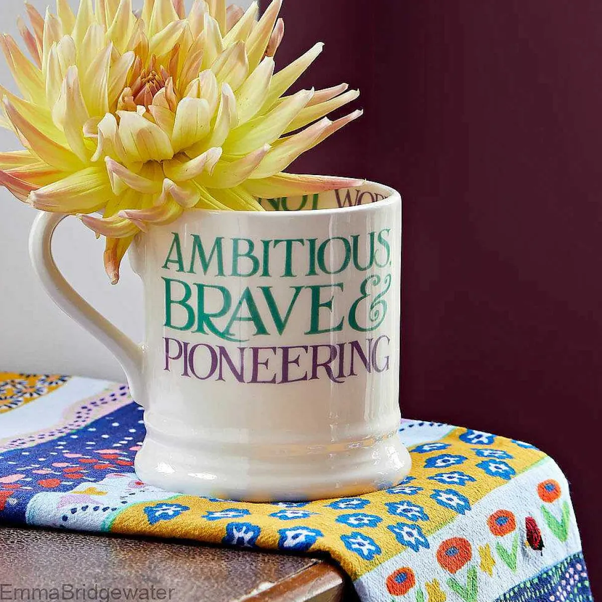 Purple Toast 'strong Women' Half Pint Mug>Emma Bridgewater Online