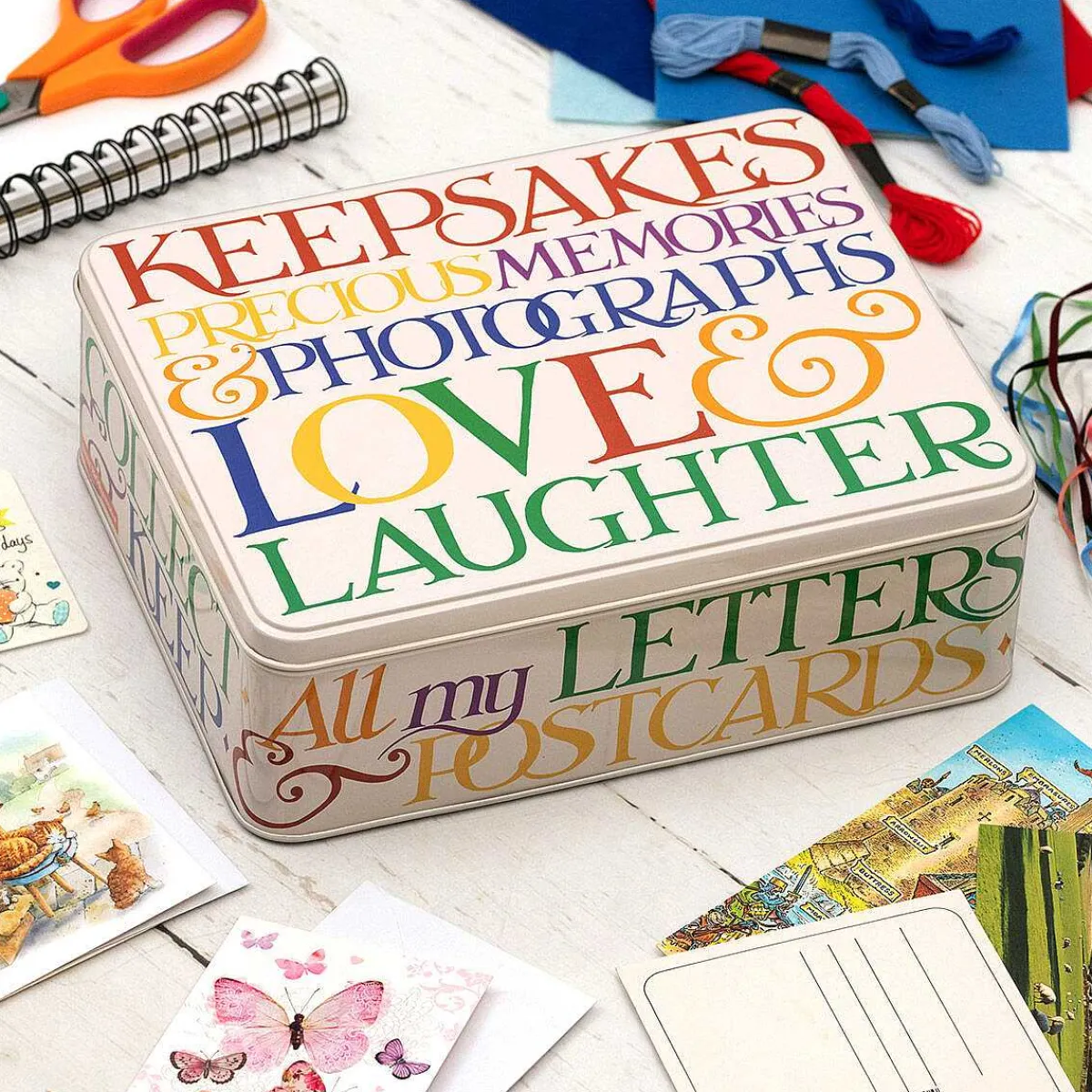 Rainbow Toast Extra Large Rectangular Tin>Emma Bridgewater Outlet