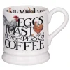 Rise & Shine Eggs & Toast Half Pint Mug>Emma Bridgewater New