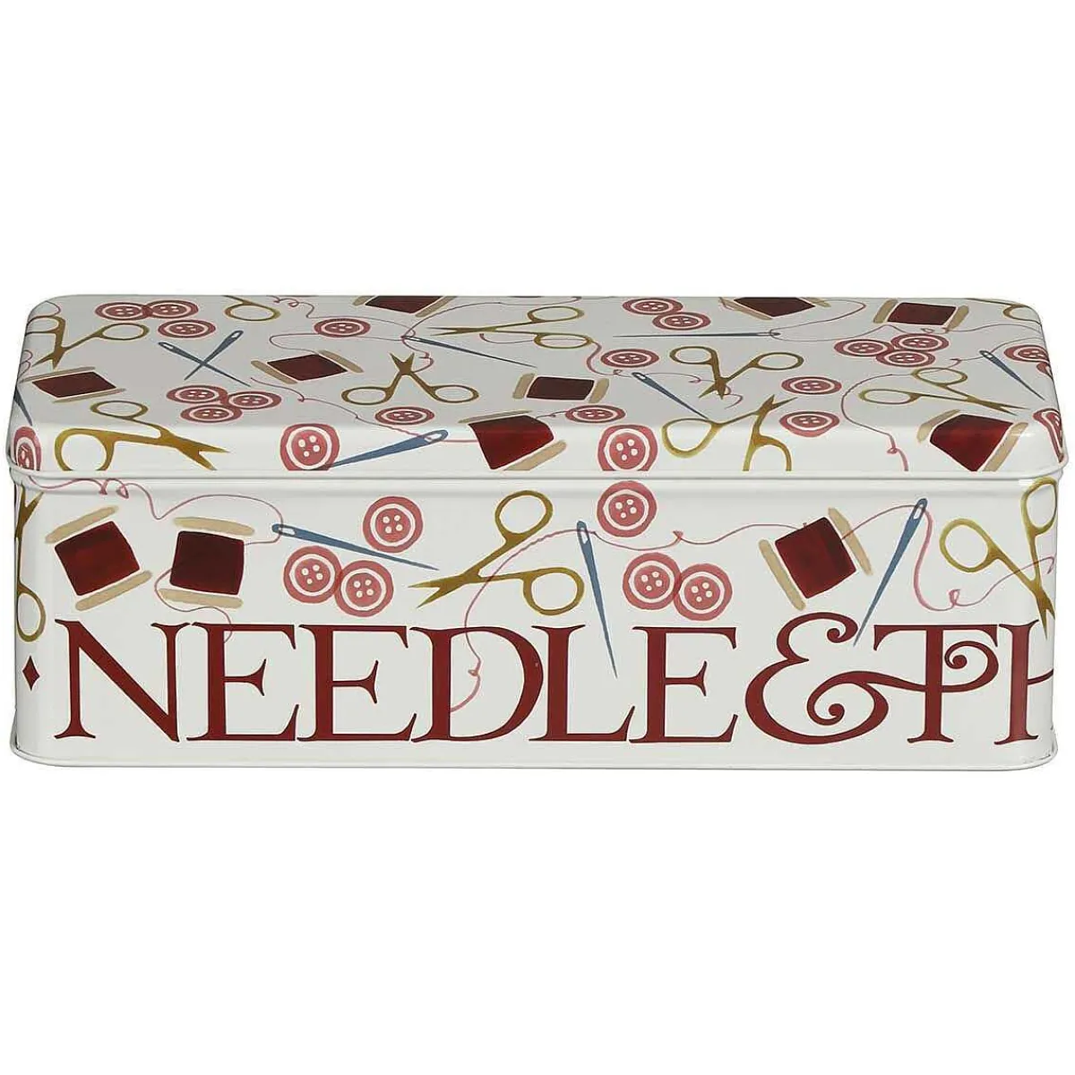 Sewing Long Deep Rectangular Tin>Emma Bridgewater Sale