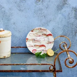 Shellfish Langoustine 8 1/2 Inch Plate>Emma Bridgewater Best