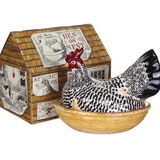 Silver Hen On Nest Boxed>Emma Bridgewater Shop