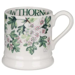 Trees Hawthorn Flowers Half Pint Mug>Emma Bridgewater Store