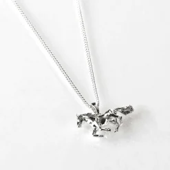 Country Horse Silver Plated Necklace>Equilibrium Discount