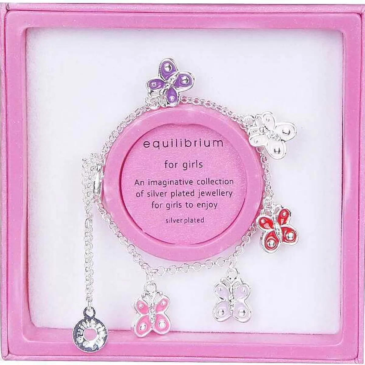 Girls Butterfly Charm Bracelet>Equilibrium Best