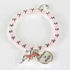 Girls Silver Plated Pink Mystical Bead Bracelet>Equilibrium Sale