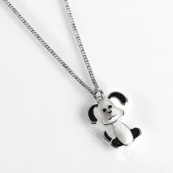 Girls Silver Plated Cute Dog Necklace>Equilibrium Best