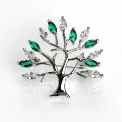 Green Tree Of Life Silver Brooch>Equilibrium Sale