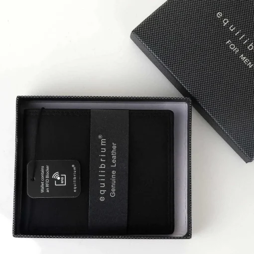 Men's Two Tone Leather Wallet>Equilibrium Outlet