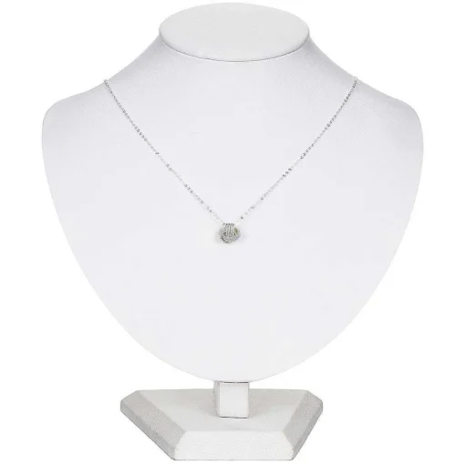 Silver Plated Rope Knot Necklace>Equilibrium Clearance