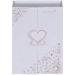 Two Tone Trio Of Hearts Necklace & Earrings Gift Set>Equilibrium Sale