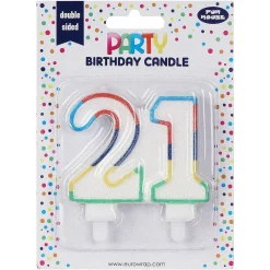 21St Birthday Candle>Eurowrap Discount