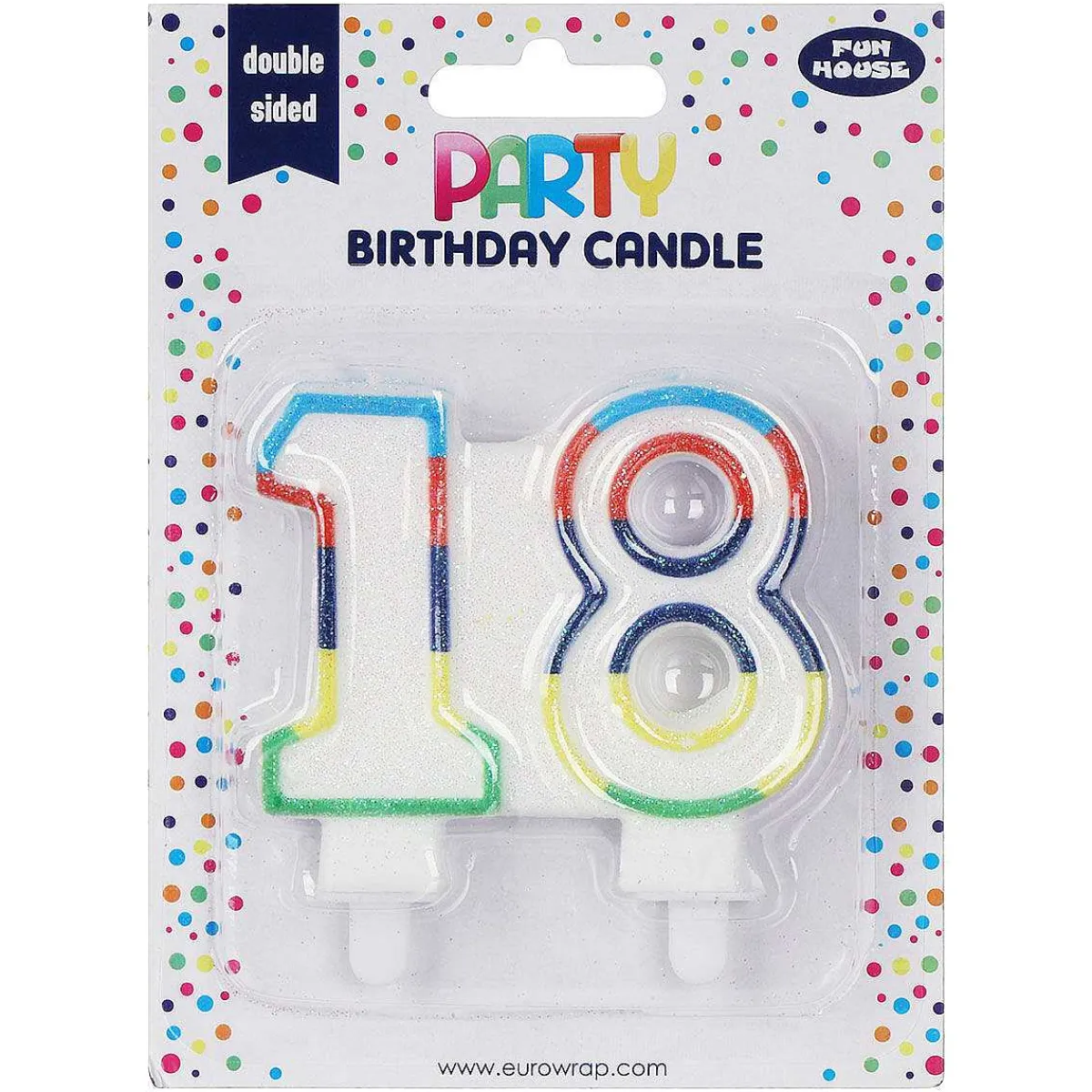 18Th Birthday Candle>Eurowrap Best Sale