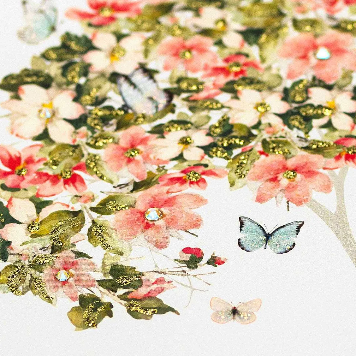 Glitter Tree Luxury Anniversary Card>Five Dollar Shake New