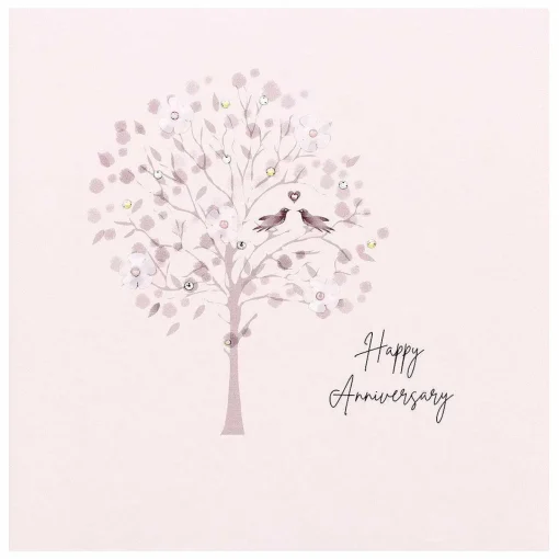 Lovebirds Large Luxury Anniversary Card>Five Dollar Shake Sale