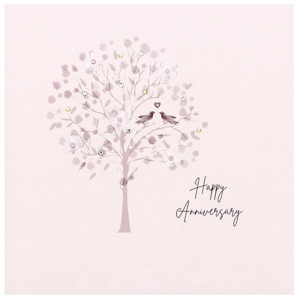Lovebirds Large Luxury Anniversary Card>Five Dollar Shake Sale
