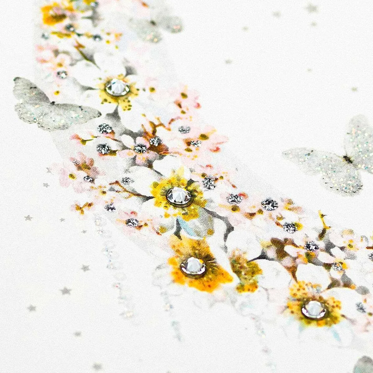 Mimosa Moon Luxury Silver Wedding Anniversary Card>Five Dollar Shake Discount