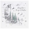 White Christmas Crescent Moon Box Of 6 Christmas Cards>Five Dollar Shake Discount