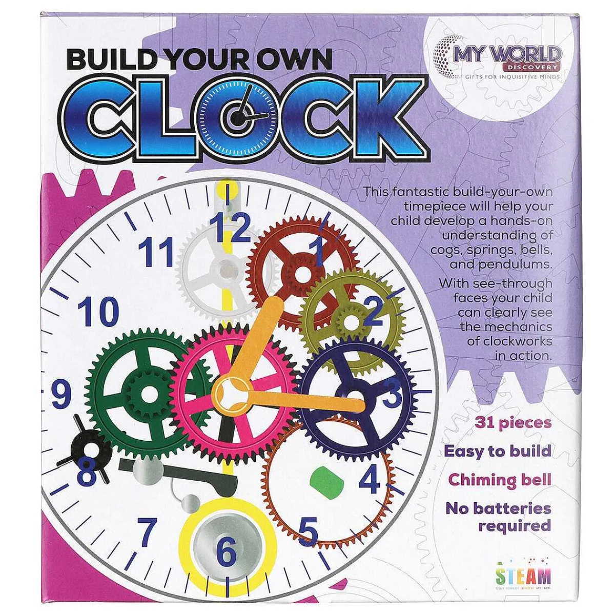 My World Build Your Own Clock>Funtime Discount