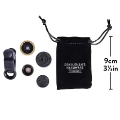 Gentlemen's Hardware Smart Phone 3 In 1 Lens Kit><noscript><img width=