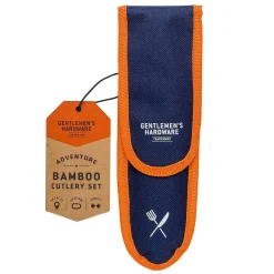 Gentlemen's Hardware Travel Bamboo Cutlery Set><noscript><img width=