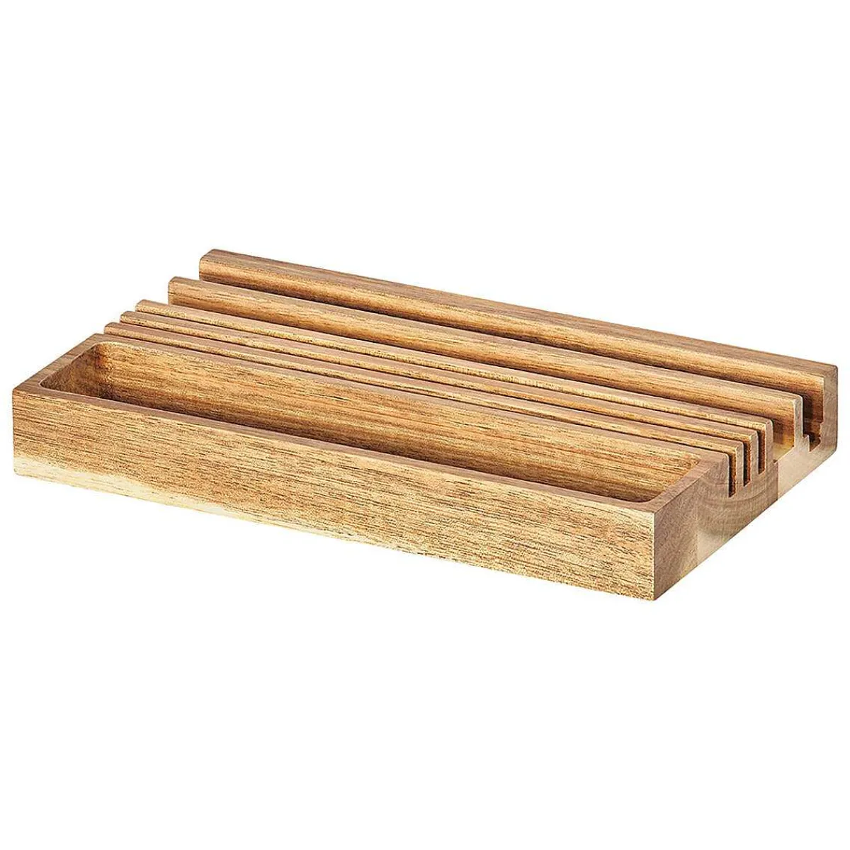 Gentlemen's Hardware Wooden Desk Organiser With Phone Stand>Gentlemen's Hardware Shop