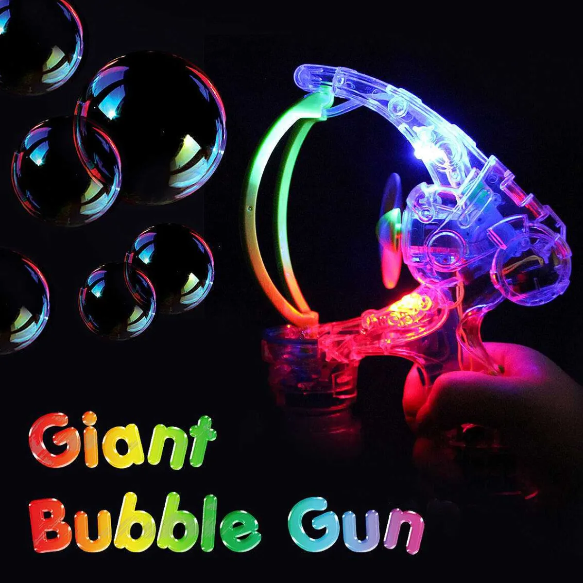 Giant Light Up Bubble Gun>Temptation Gifts Discount