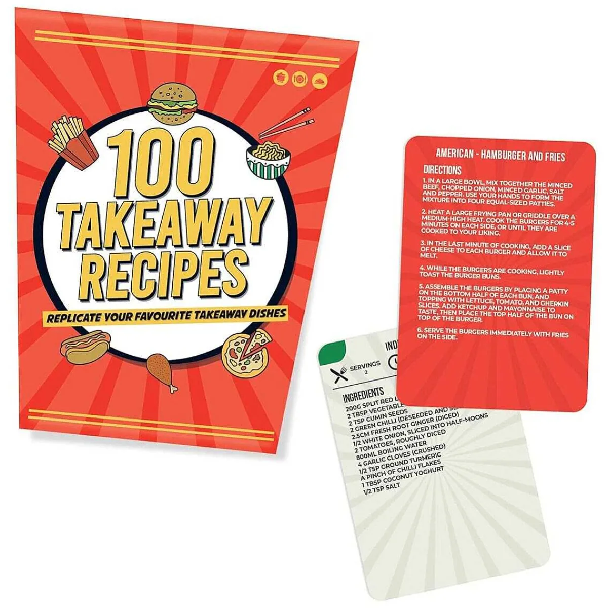 100 Takeaway Recipes Cards>Gift Republic Hot