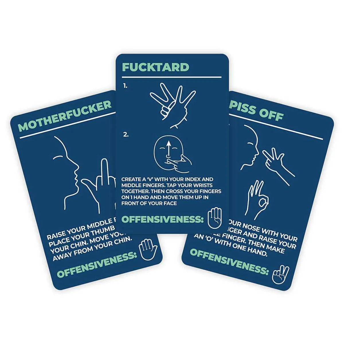 How To Swear In Sign Language Cards>Gift Republic Sale