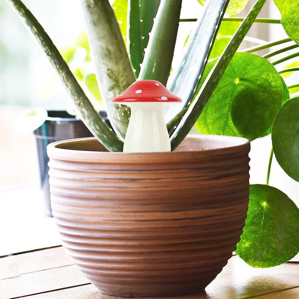 Mushroom Self Watering Planter>Gift Republic Shop