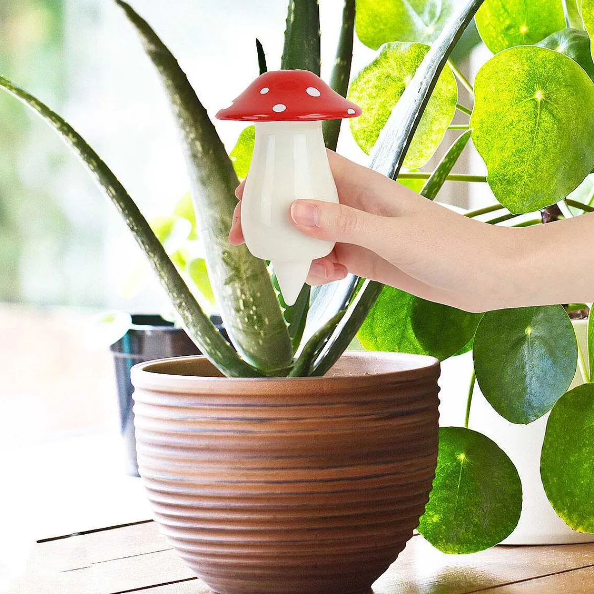 Mushroom Self Watering Planter>Gift Republic Shop