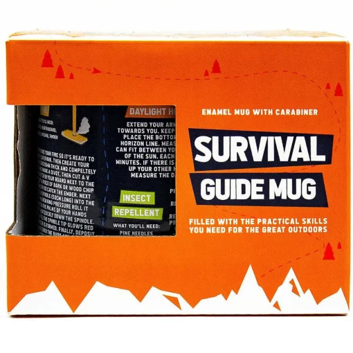 Survival Guide Enamel Mug>Gift Republic Outlet