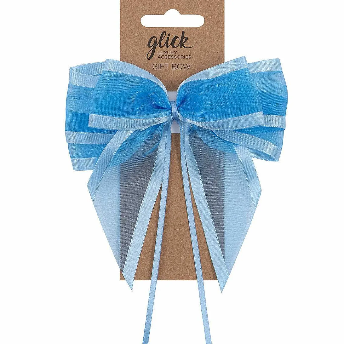 Baby Blue Luxury Ribbon Bow>Glick Online