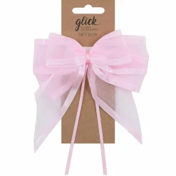 Baby Pink Luxury Ribbon Bow>Glick Best Sale